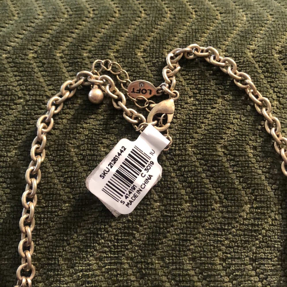 NWT! LOFT bib statement necklace! - Picture 6 of 9